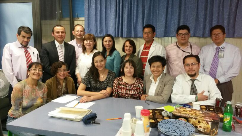 Grupo Institución Legal 2014 en Hospital General de México